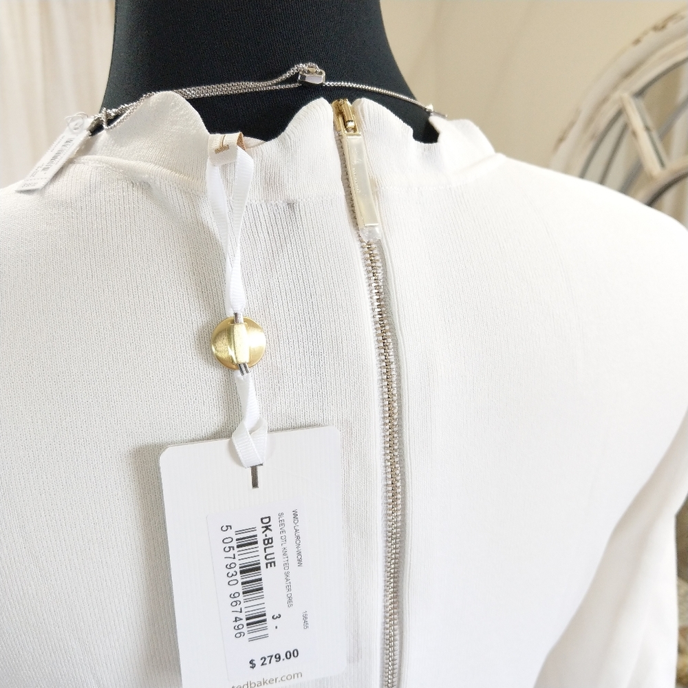 🍒NWT🍒 TED BAKER KNITTED SWEATER DRESS - Picture 8 of 13